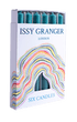 Juniper Dark Green Wax Dinner Candles Issy Granger 