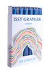 Lupin Dark Blue WAx dinner Candles Issy Granger 