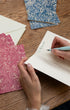 Marbled Greetings Cards - Mixed Set of Eight