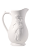 Marsyas Ceramic White Jug Vase Issy Granger