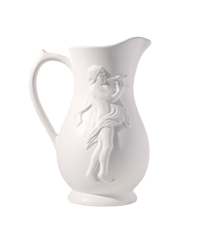 Marsyas Ceramic White Jug Vase Issy Granger
