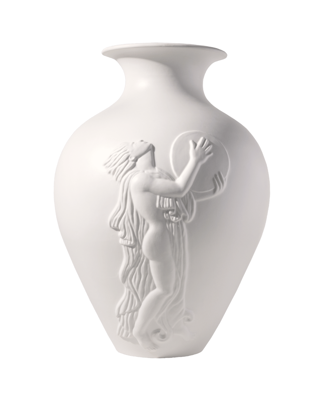 Myrto White Ceramic Vase Extra Large Vase Issy Granger Roman Figure 