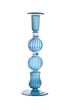 Ombo Glass Candle Holder Blue Issy Granger 