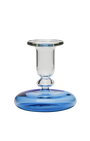Pebble Glass Candle Holder Blue Issy Granger 