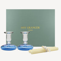 Pebble Candlelight Set - Blue