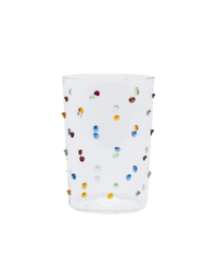 Pom Glass Water Tumbler Multicoloured Issy Granger 