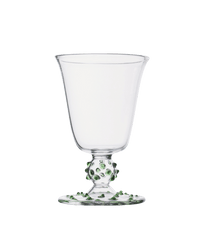 Green Pom Wine Glass White Wine Glass Issy Granger 