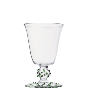 Green Pom Wine Glass White Wine Glass Issy Granger 