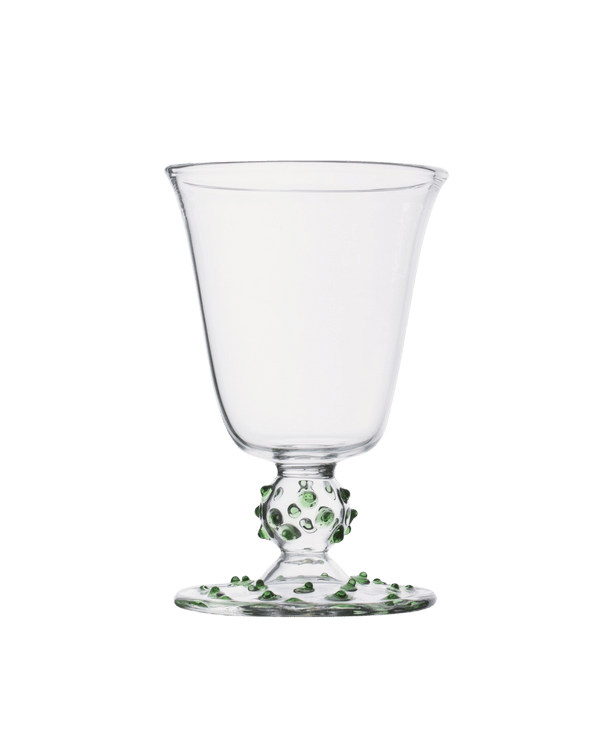Green Pom Wine Glass White Wine Glass Issy Granger 