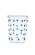 Pom glass Water Tumbler Blue Issy Granger 