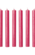 Raspberry Pink Wax Dinner Candles Issy Granger 