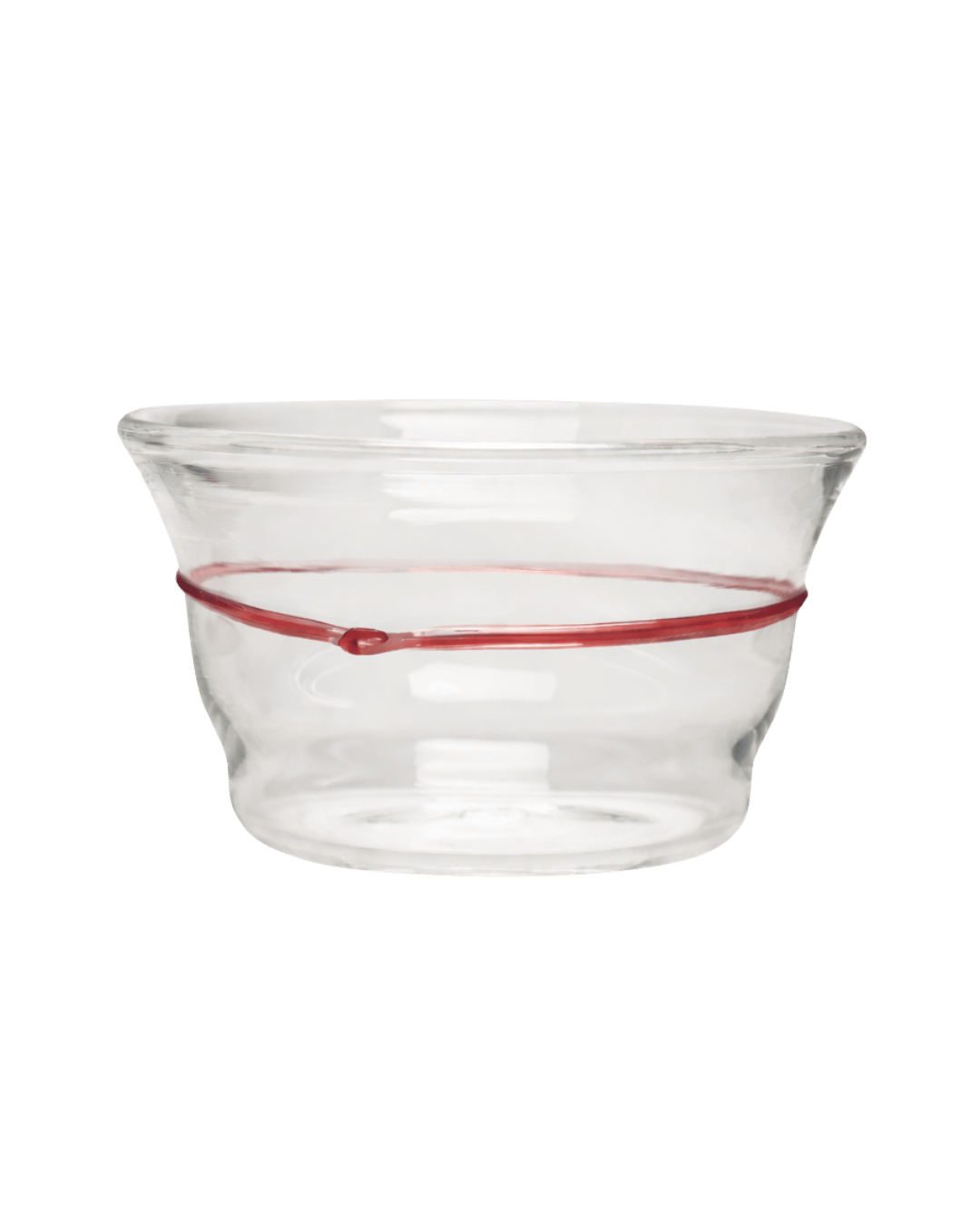Red Circle Glass Bowl Issy Granger Snacks Bowl Pudding Bowl 