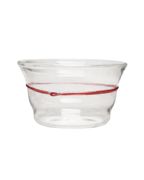 Red Circle Glass Bowl Issy Granger Snacks Bowl Pudding Bowl 