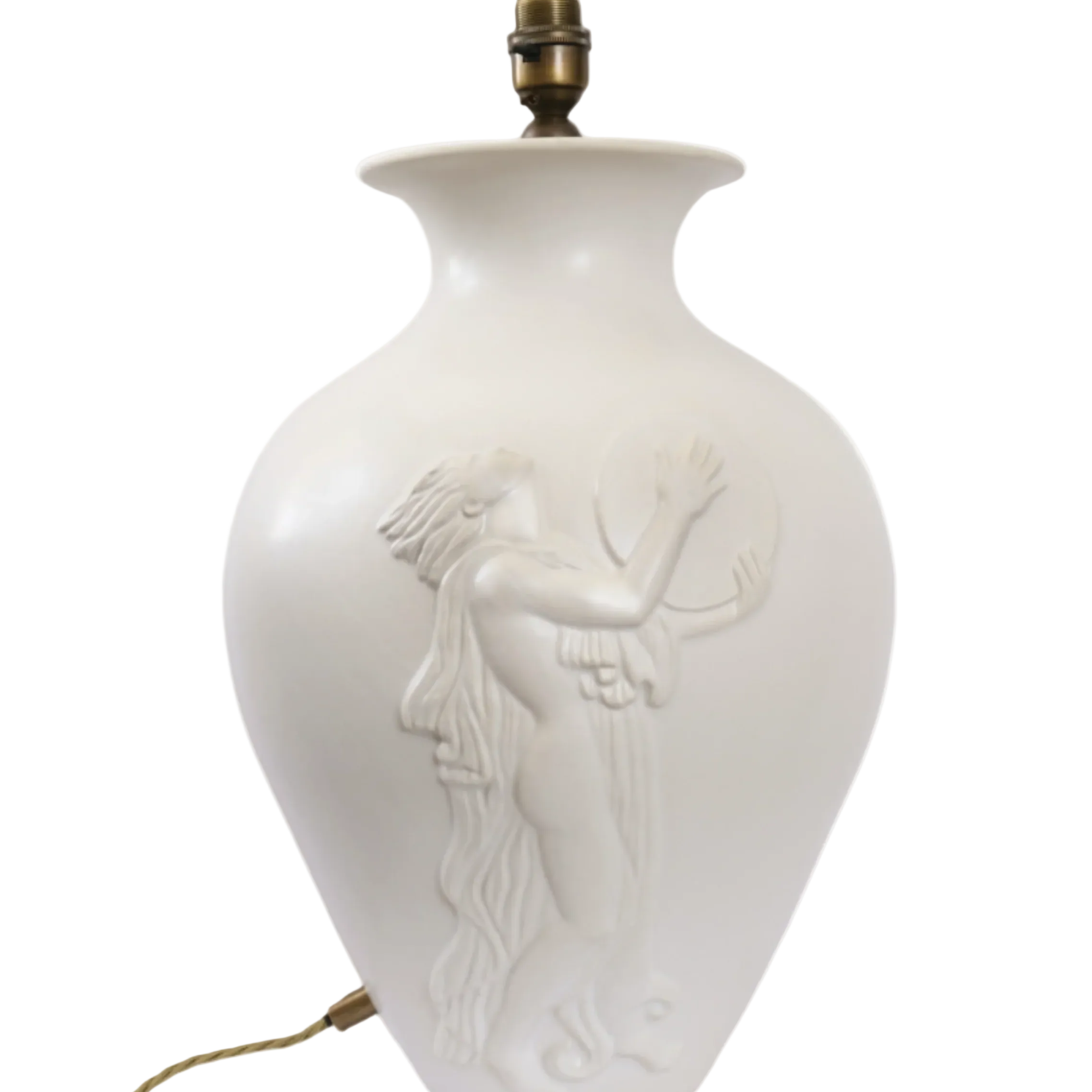 Roman Figure Ceramic Table Lamp 1