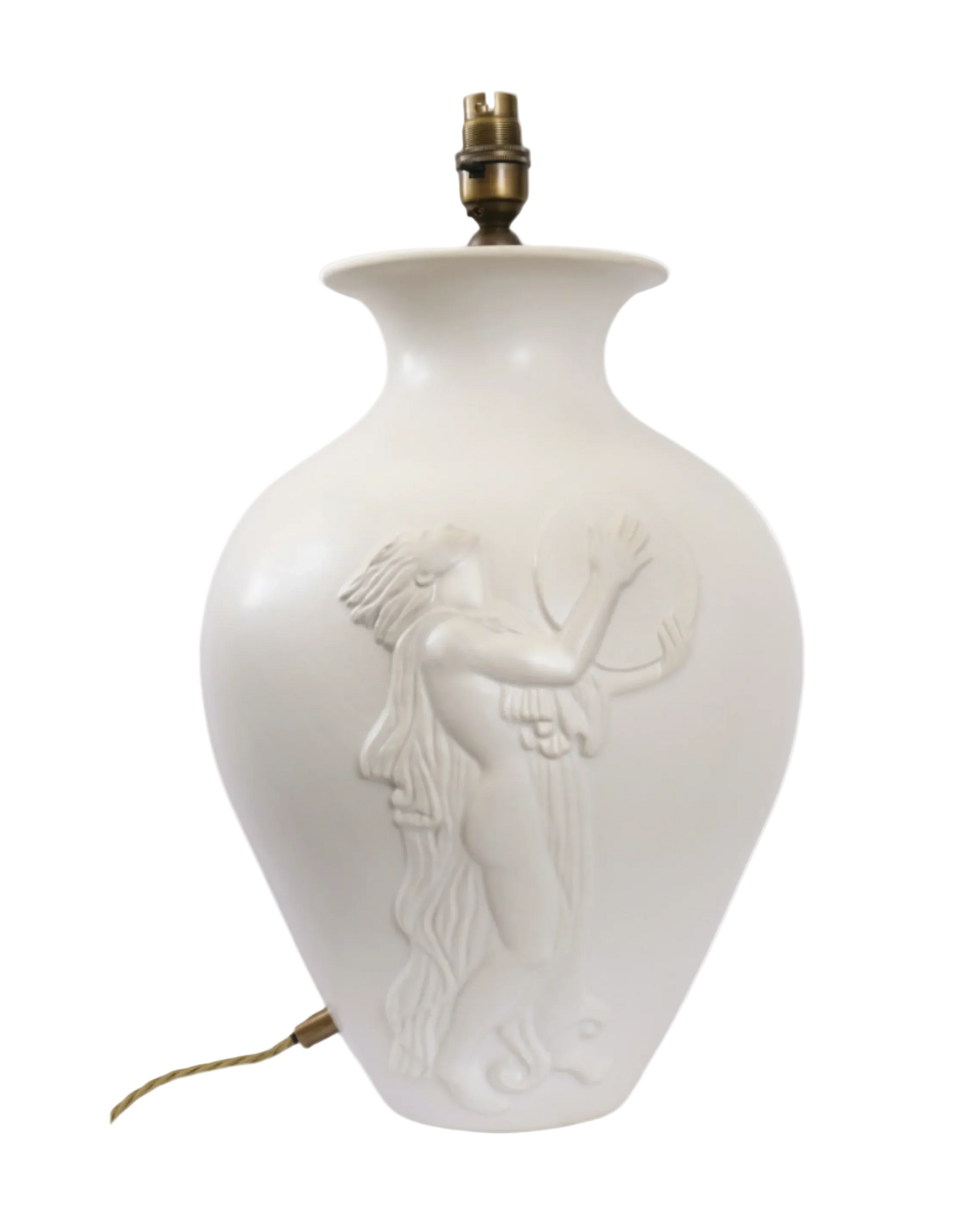 Roman Figure Ceramic Table Lamp 1