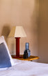 Ruby Red Bedside Hexagon Lamp Issy Granger 