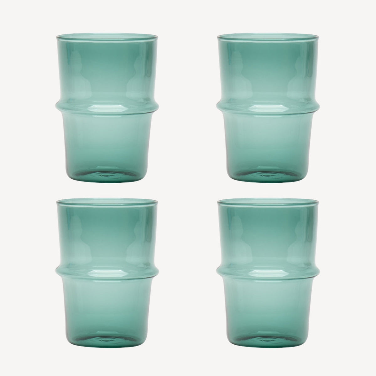 Teal Ridge Tumbler - Set of Four