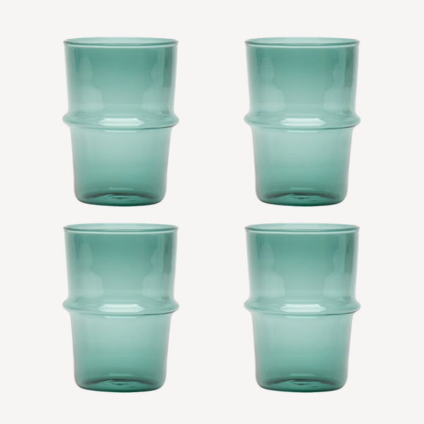 Teal Ridge Tumbler - Set of Four