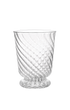 Spiral Clear Glass Tumbler - Issy Granger Water Glass