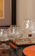 Spiral Brandy Glass Amber Issy Granger Cocktail Glass 