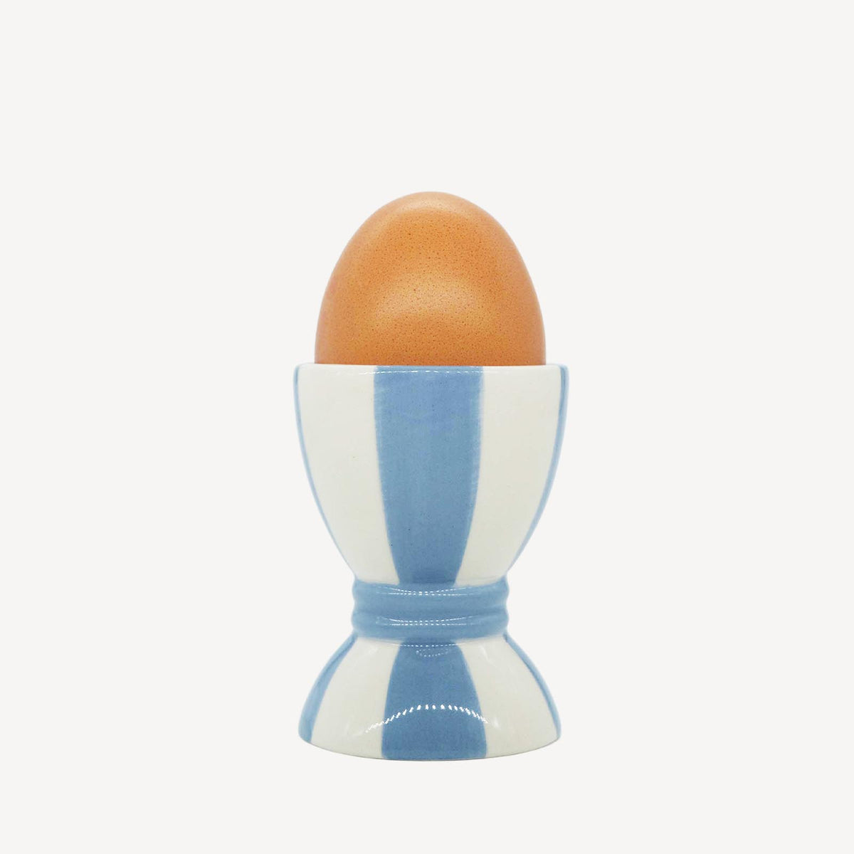 Striped Egg Cup - Blue