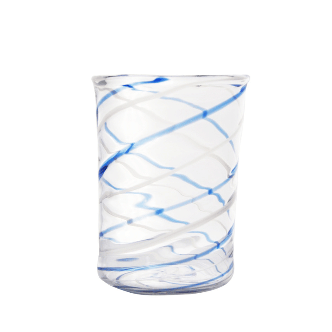 Blue Swirl Water Tumbler 