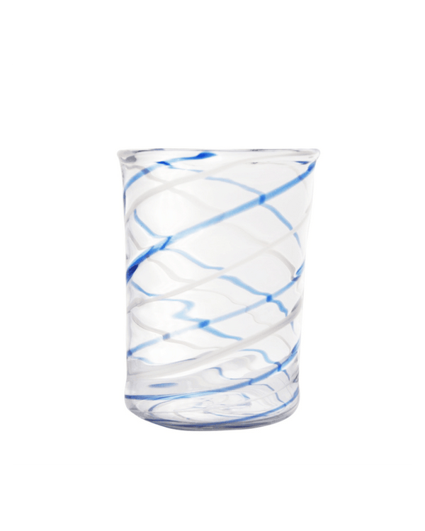Blue Swirl Water Tumbler 