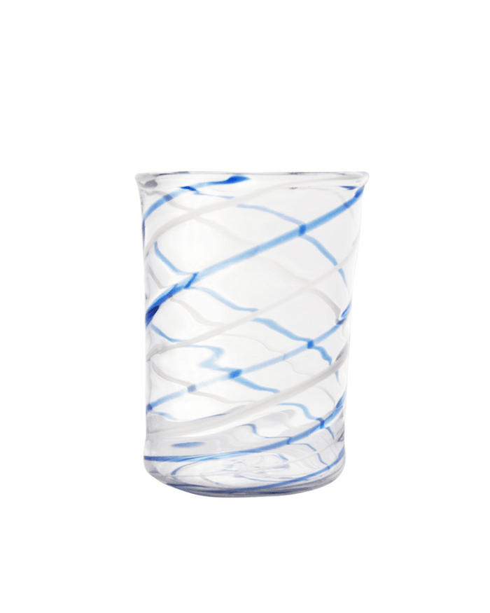 Blue Swirl Water Tumbler 