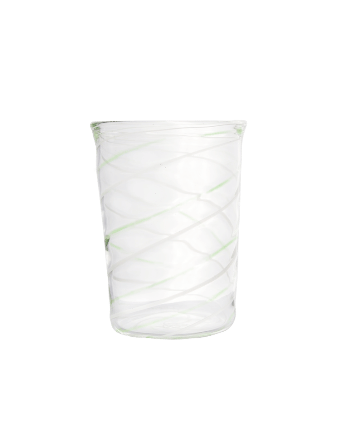 Green Swirl Water Tumbler