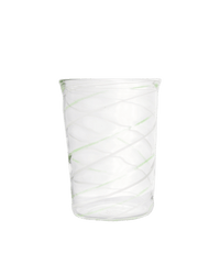 Green Swirl Water Tumbler