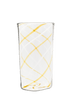 Swirl Amber Highball Glass Issy Granger 
