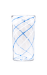 Swirl Blue Highball Glass Issy Granger 