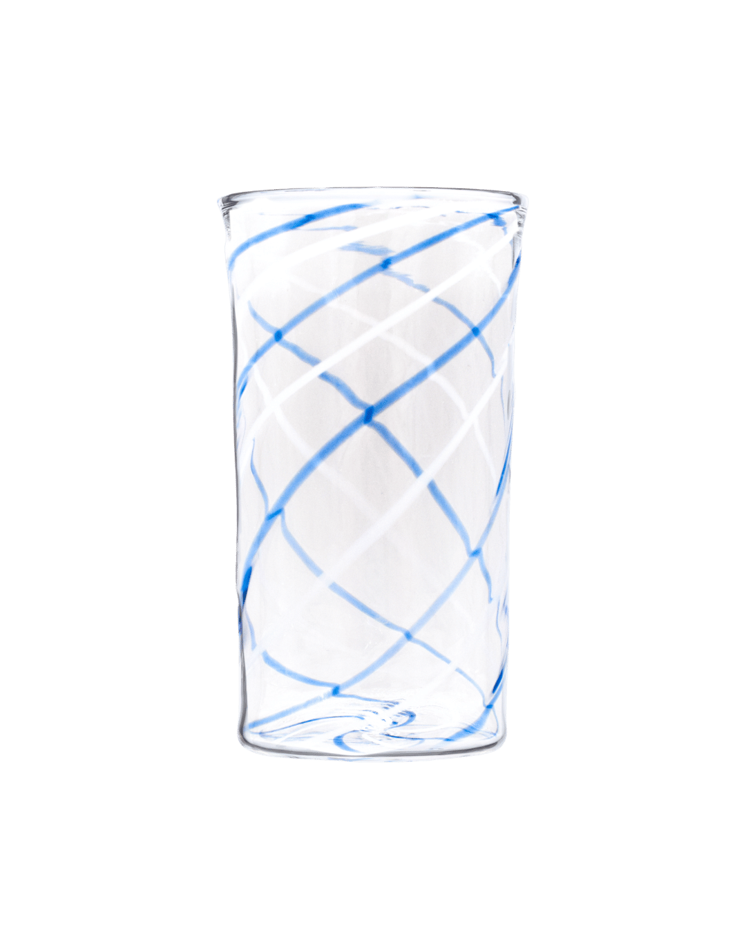 Swirl Blue Highball Glass Issy Granger 