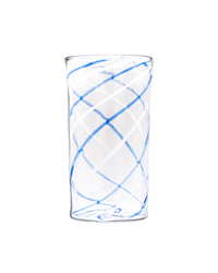 Swirl Blue Highball Glass Issy Granger 