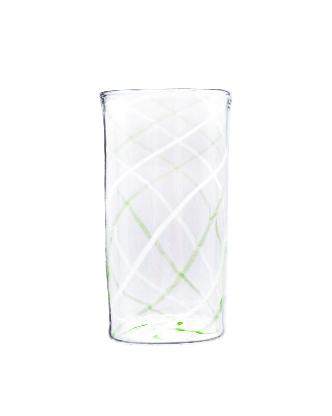 Swirl Green Highball Glass Issy Granger 