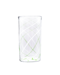Swirl Green Highball Glass Issy Granger 
