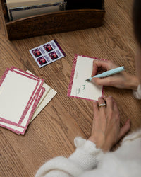 Thank You Notecards - Set of Ten - Carragheen Claret 2