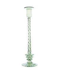 Thebes Green Glass Candle Holder Candlestick Issy Granger 