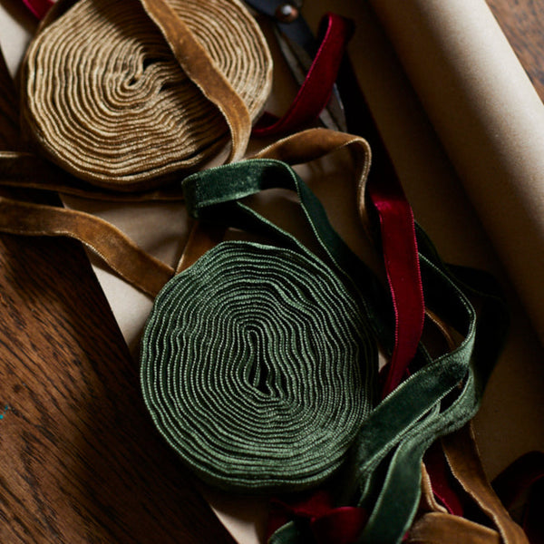 Velvet Ribbon - Green