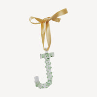 Issy Granger Alphabet Glass Christmas Tree Ornament Decoration J