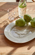 Issy Granger Ceramic Serving Plate. Ancient Rome. Bacchus Plate. White Ceramic platter.