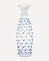 Issy Granger Glass Carafe. Glass Jug. Spotty Jug. Blue Dotty Jug. Blue Pitcher