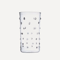 Issy Granger Clear Dotty Highball Cocktail Glass. 