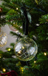 Issy Granger Green Glass Christmas Bauble Tree Ornament 