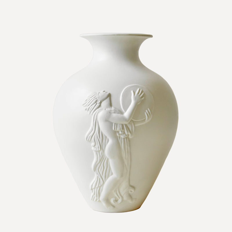 Issy Granger White Ceramic Vase. Flower Vase. Large flower vase