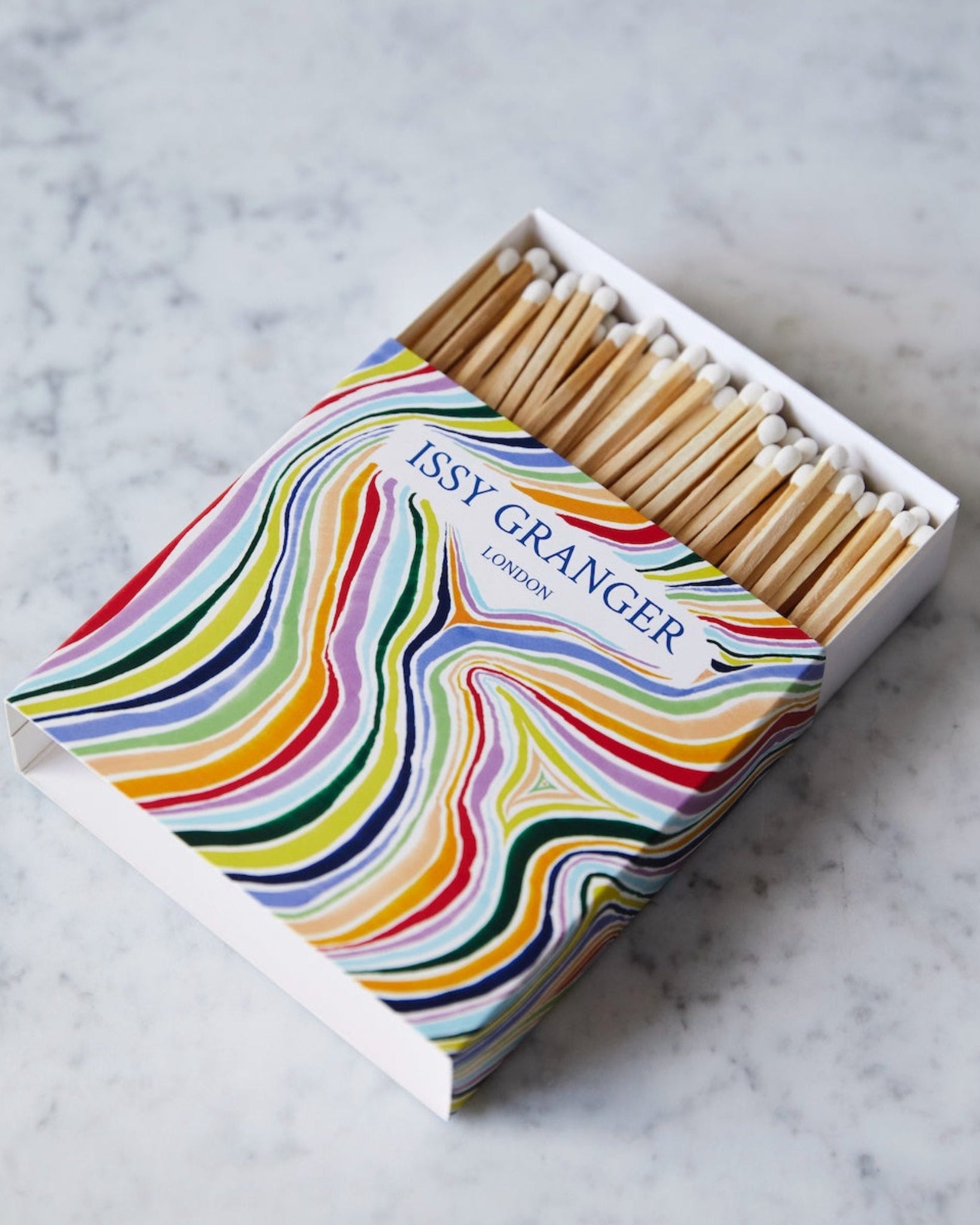 Issy Granger La Flamme Matchbox candle matches