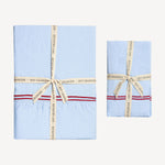 Issy Granger Blue Linen Tablecloth & Napkin