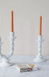 Issy Granger Single and Double Ceramic Candlestick Candle Holder