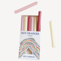 Issy Granger Mixed Pink Dinner Candles